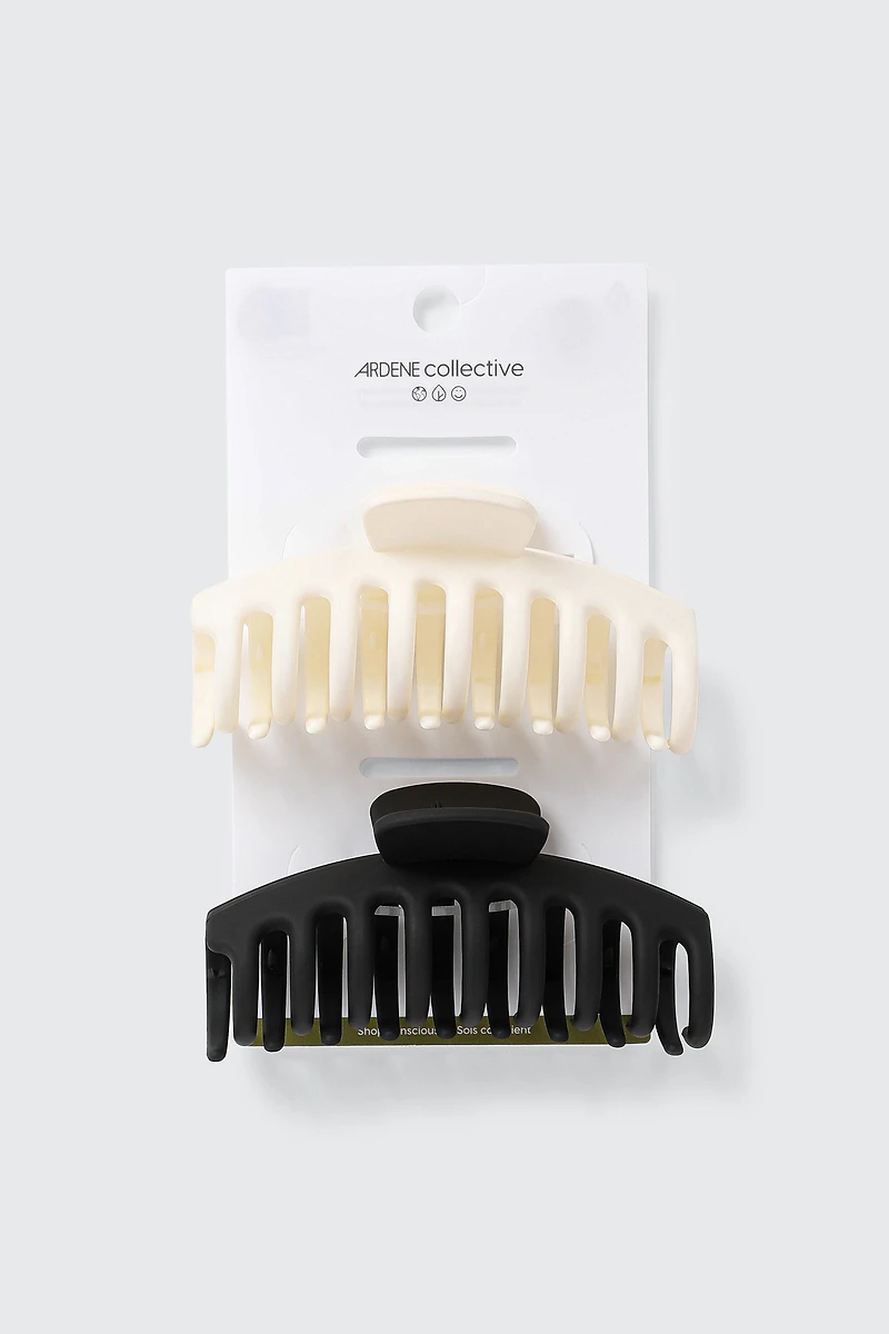 2-Pack Hair Claw Clips