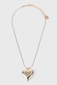 Heart Locket Necklace