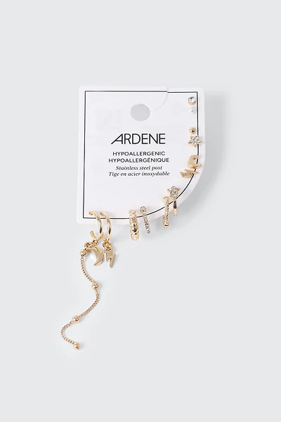 12-Pack Stack Earring Set