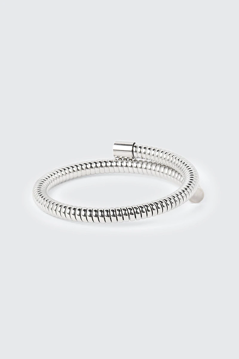 Coiled Wire Bracelet