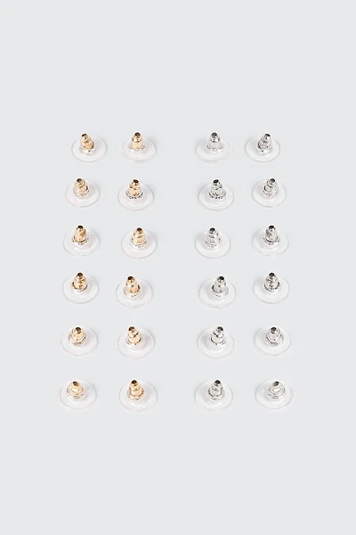12-Pair Comfort Earring Backs
