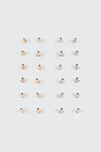 12-Pair Comfort Earring Backs
