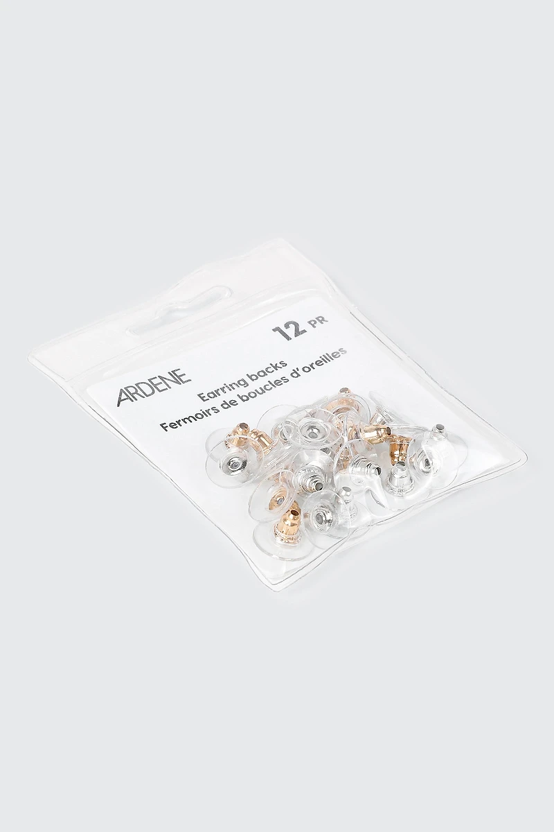 12 paires de fermoirs confort pour boucles d'oreilles