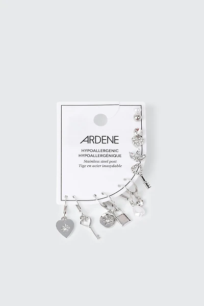 Lot de 12 boucles d’oreilles