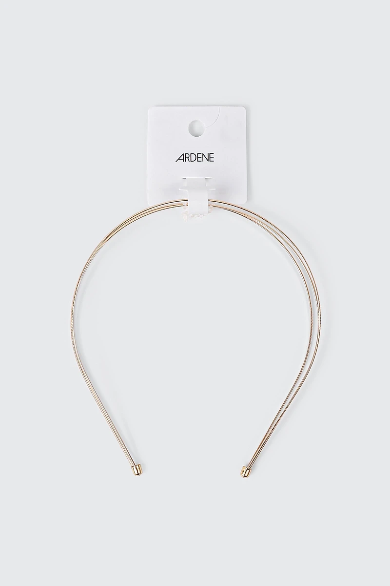 3-Row Metal Headband