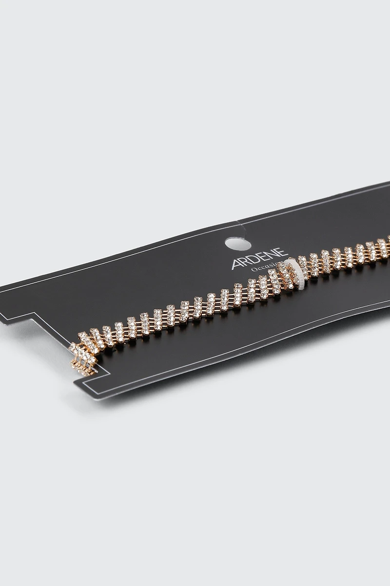 All Around Rhinestone Choker