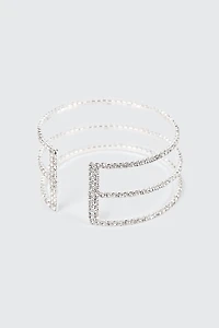 Bracelet 3 rangs à pierres du Rhin