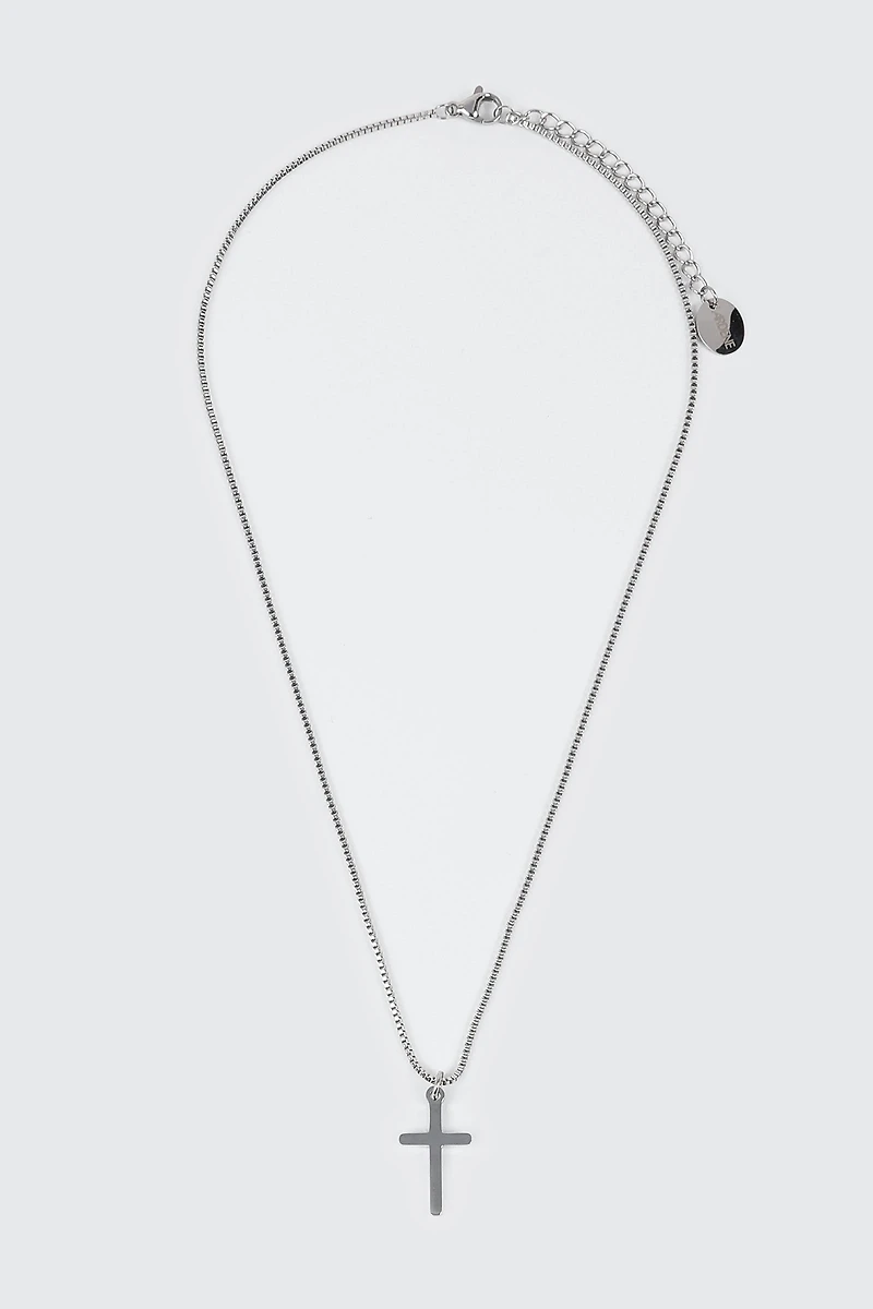 Stainless Steel Cross Necklace