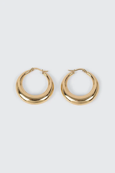 Anneaux plaqués or 14K 
