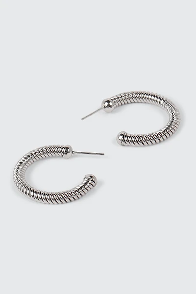 Boucles d'oreilles anneaux en acier inoxydable