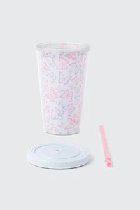 Butterfly Print Tumbler