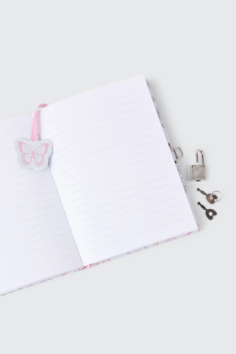 Butterfly Lock Notebook