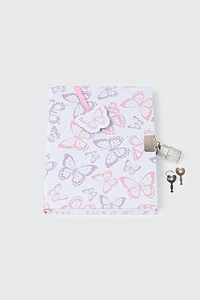 Butterfly Lock Notebook