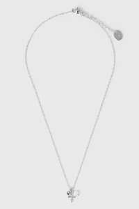 Collier croix en acier inoxydable 