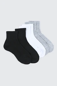 3 paires de demi-chaussettes sport