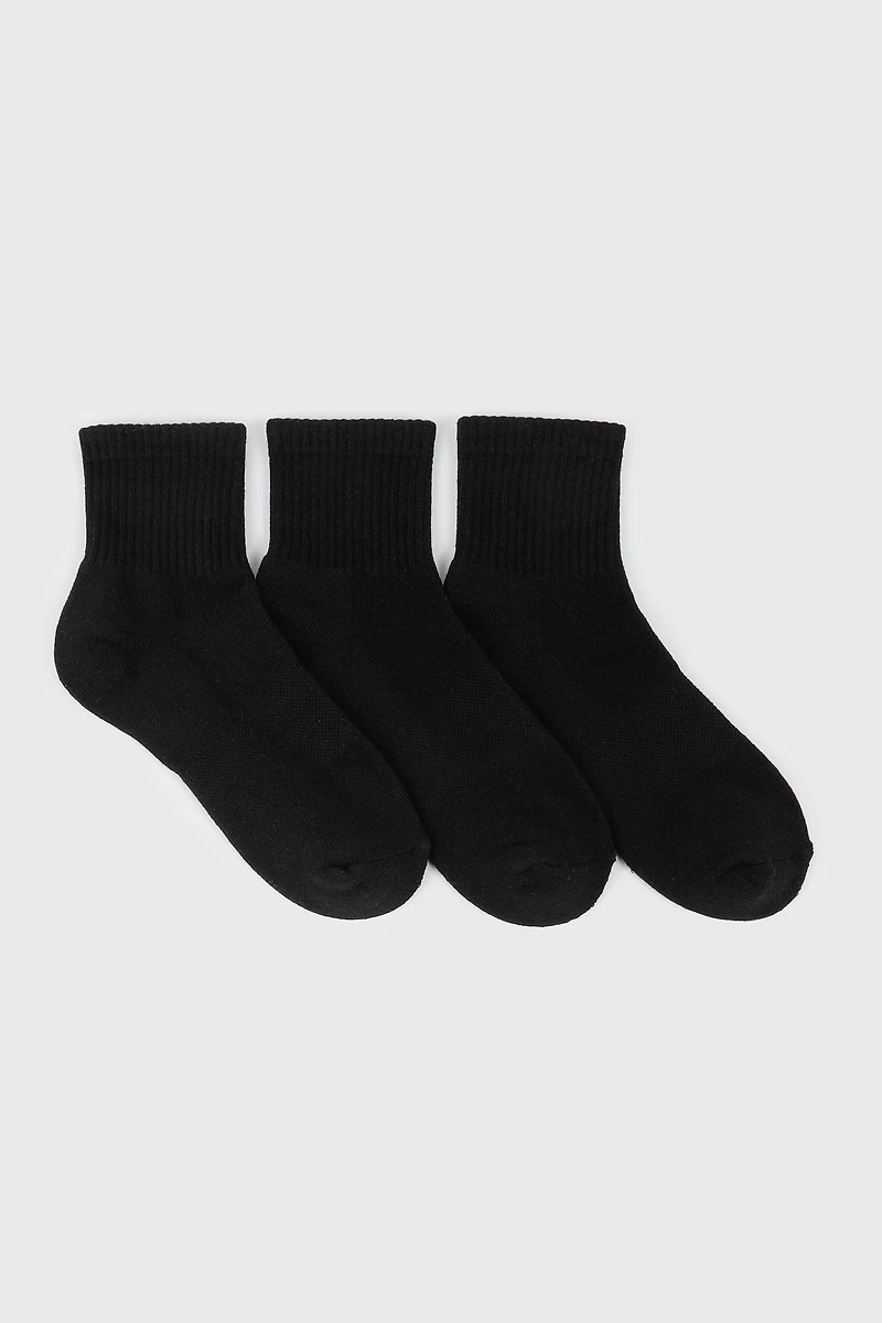 3-Pack Demi Crew Sport Socks