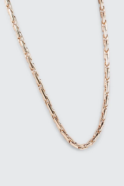 Vintage Rounded Link Necklace