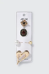 Lot de 4 broches