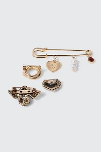 Lot de 4 broches