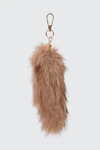 Faux Fur Bag Charm