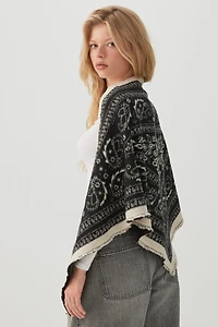 Paisley Brushed Shawl