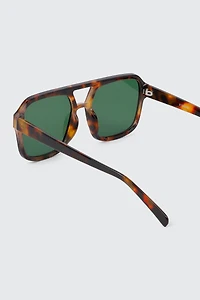 Thin Frame Aviator Sunglasses