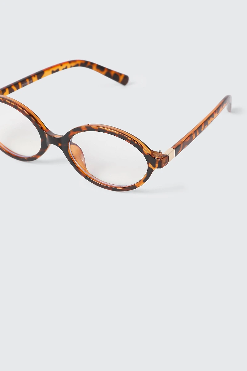 Slim Oval Blue Light Glasses