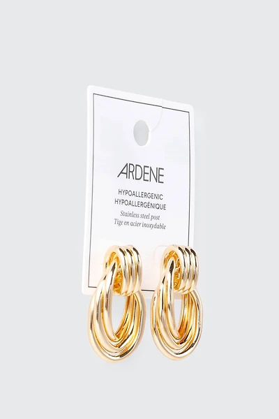 Boucles d'oreilles style heurtoir