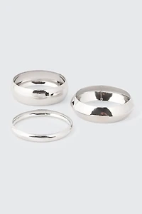 Lot de 3 bracelets joncs