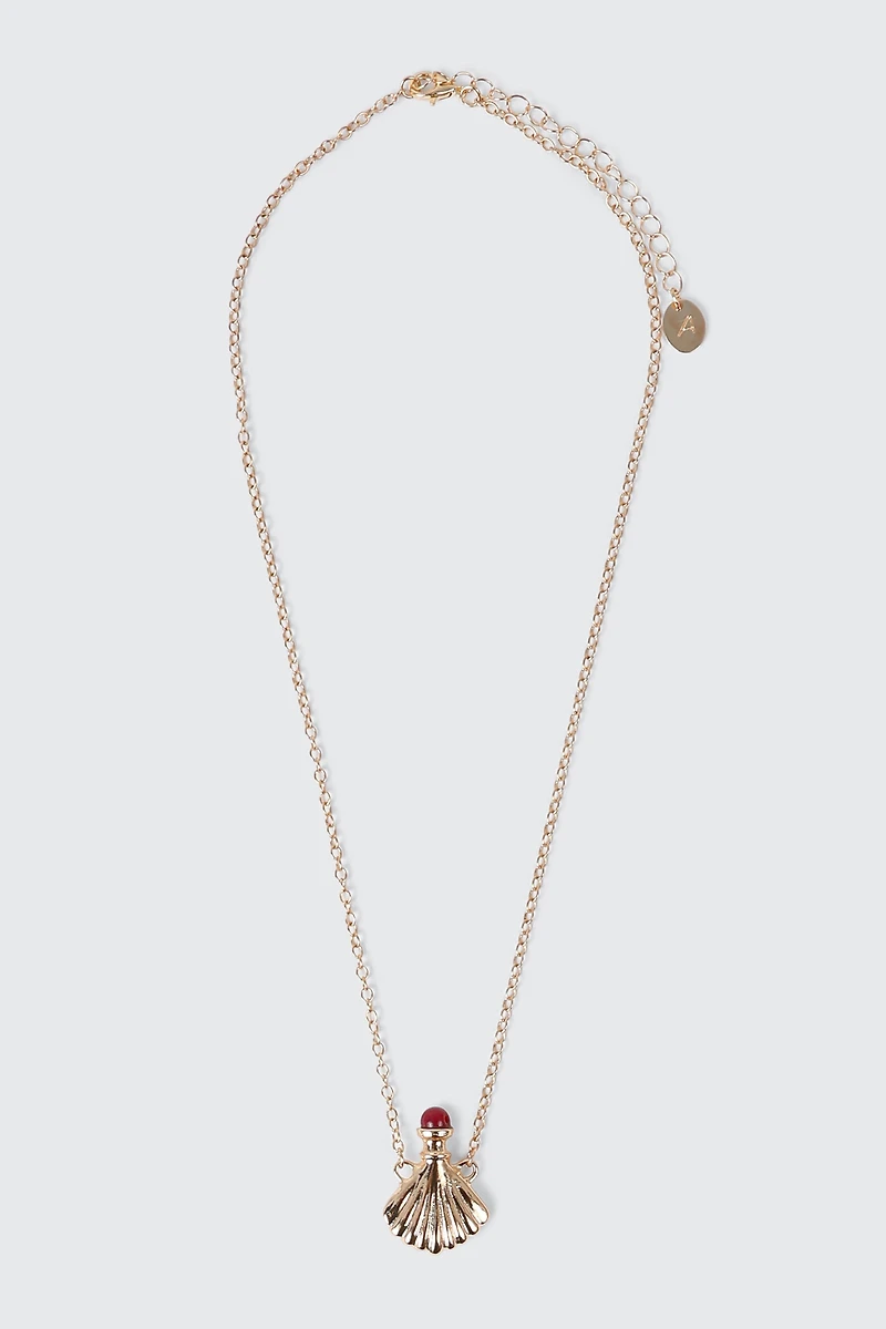 Perfume Bottle Pendant Necklace