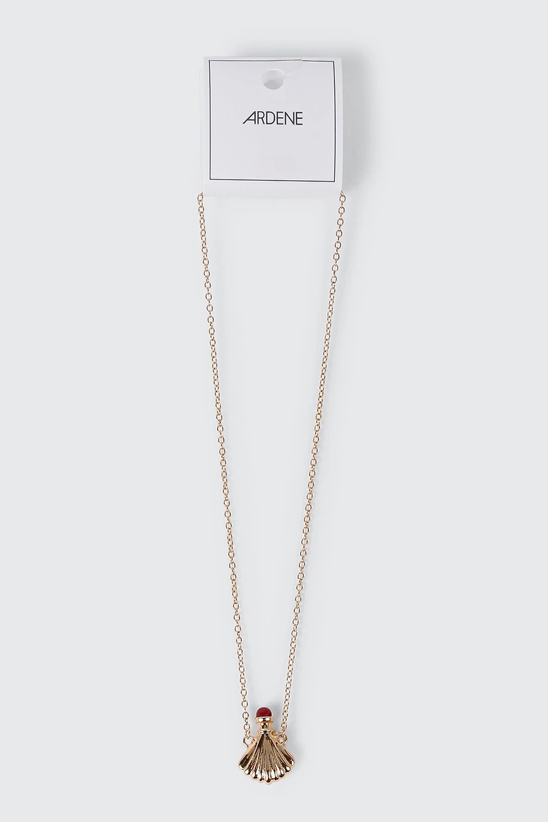 Perfume Bottle Pendant Necklace