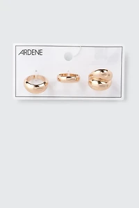 3-Pack Chunky Rings