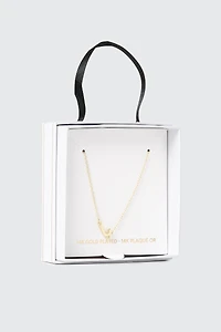 14K Gold Plated Initial J Necklace