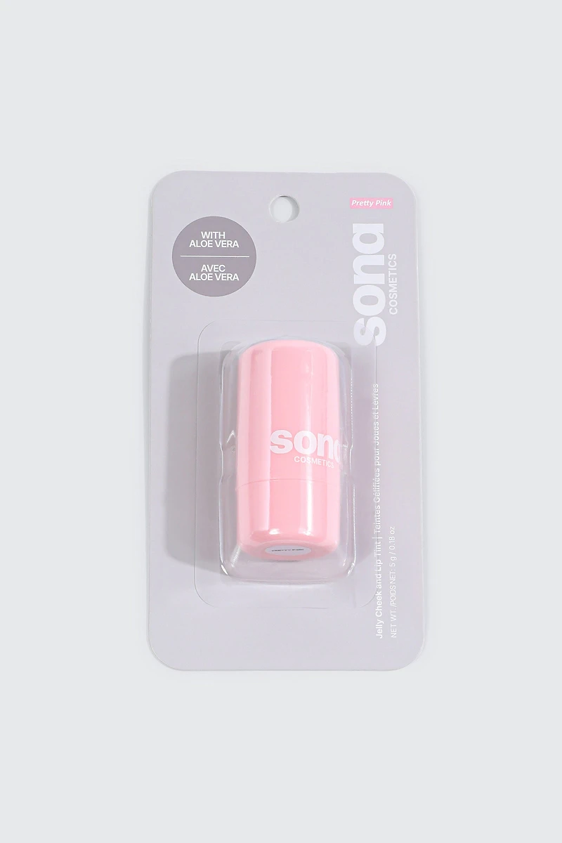 Teintes gélifiées pour joues et lèvres - Joli rose