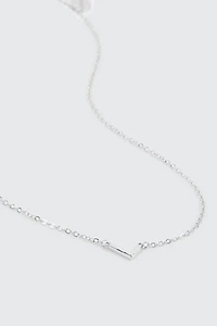 14K Gold Plated Initial L Necklace