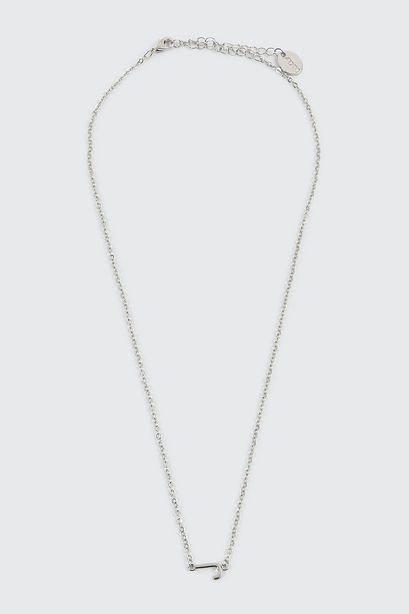 14K Gold Plated Initial J Necklace