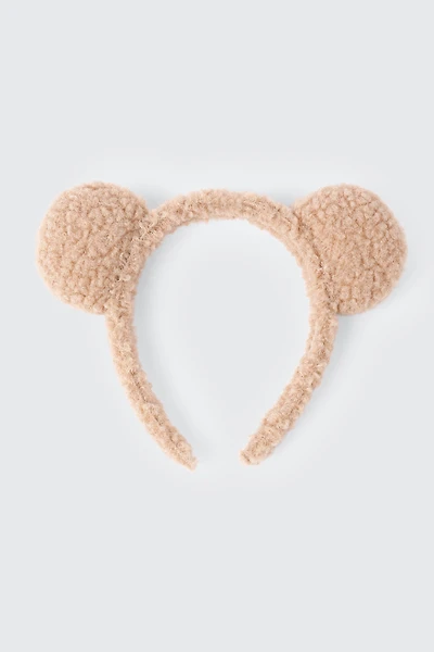 Plush Teddy Ear Headband