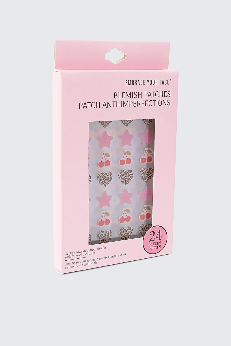 24-Pack Mixed Motif Blemish Patches