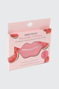 5-Pack Watermelon Lip Masks