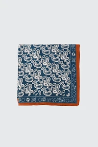 Square Paisley Print Scarf