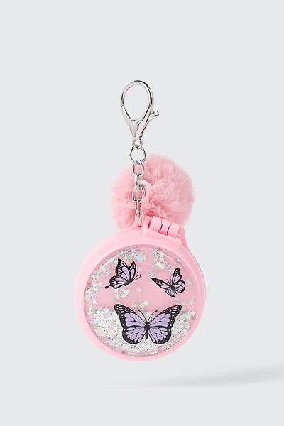 Butterfly Compact Hairbrush