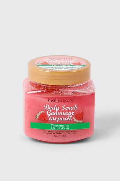 Gommage corporel au melon d’eau