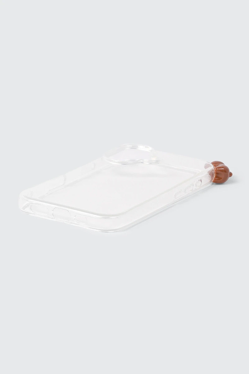 Clear Bear Model Phone Case