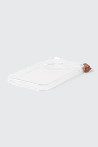 Clear Bear Model Phone Case