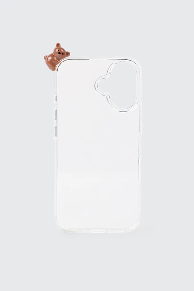 Clear Bear Model Phone Case