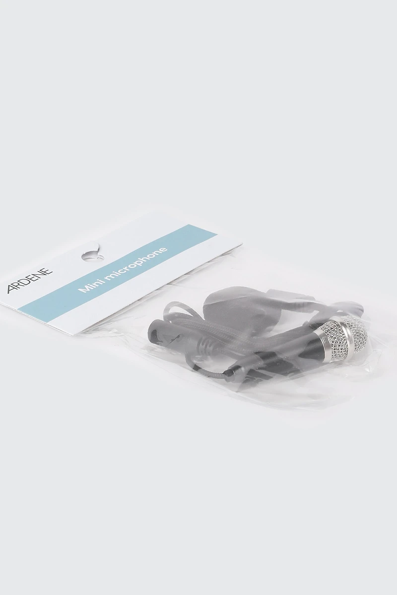 Mini microphone avec adaptateur de 3,5 mm