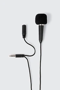 Mini Microphone with 3.5 mm Adapter