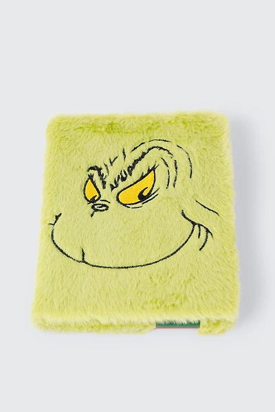 The Grinch Fluffy Notebook