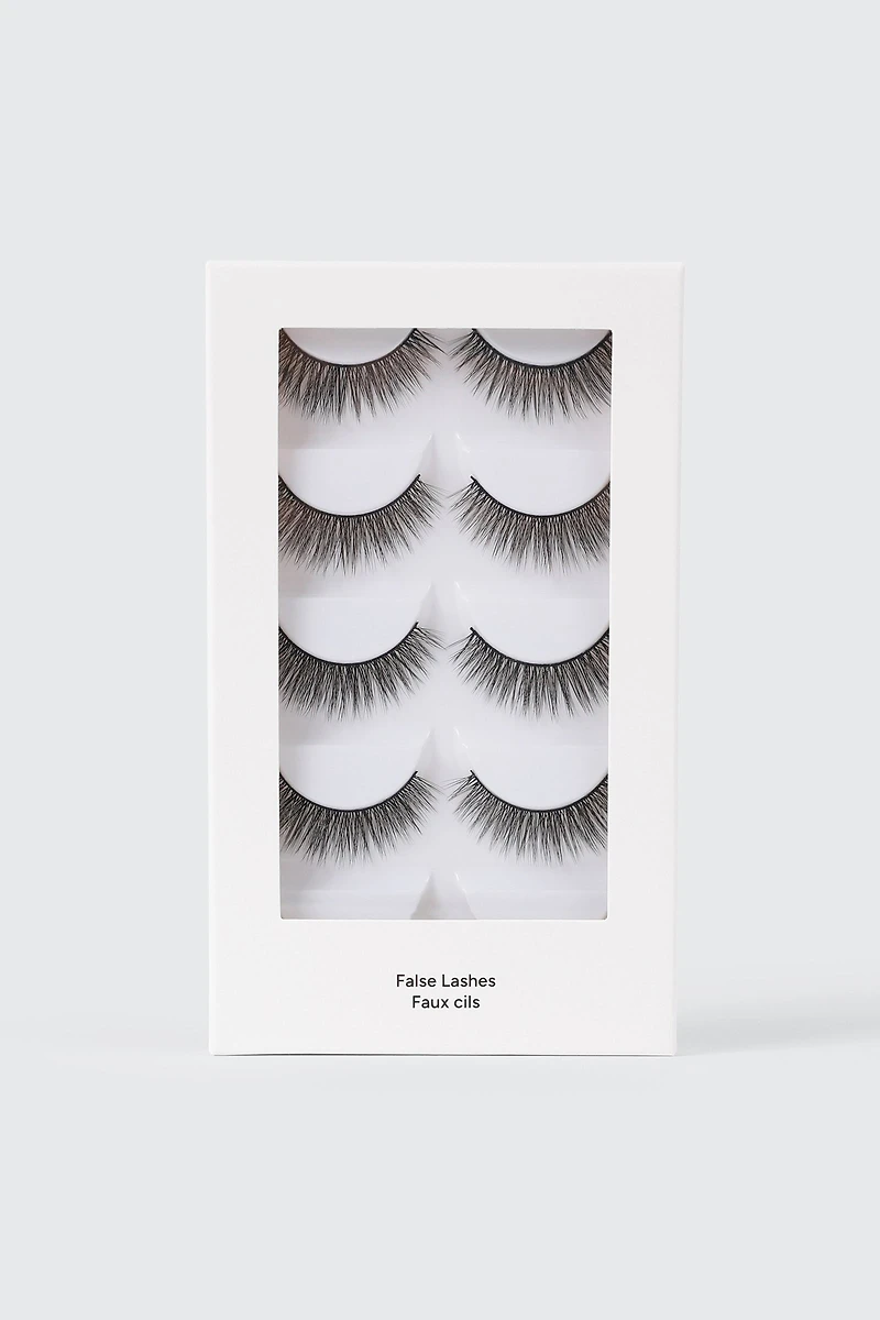 Lot de 5 paires de faux cils