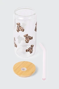 Gobelet à motif d'ours en peluche